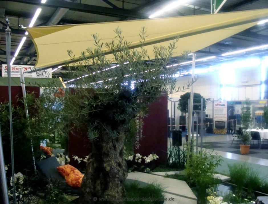 Münster  Sonnensegel für Messestand