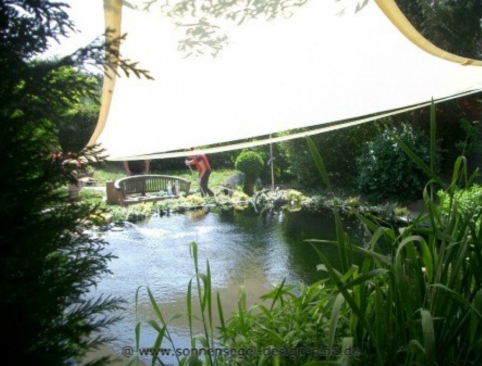 Ahlen – Sonnensegel Koiteich