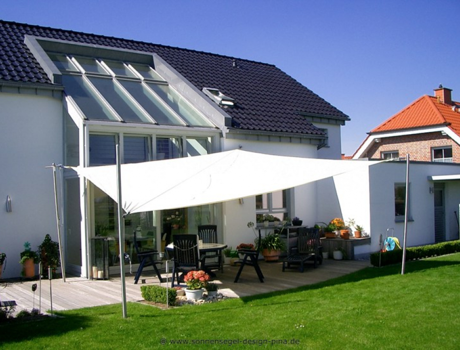 Erwitte III. – Sonnensegel Terrasse