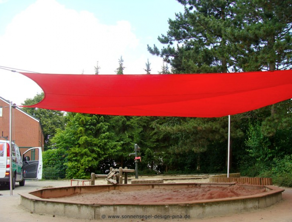 Warendorf Sonnensegel Kindergarten