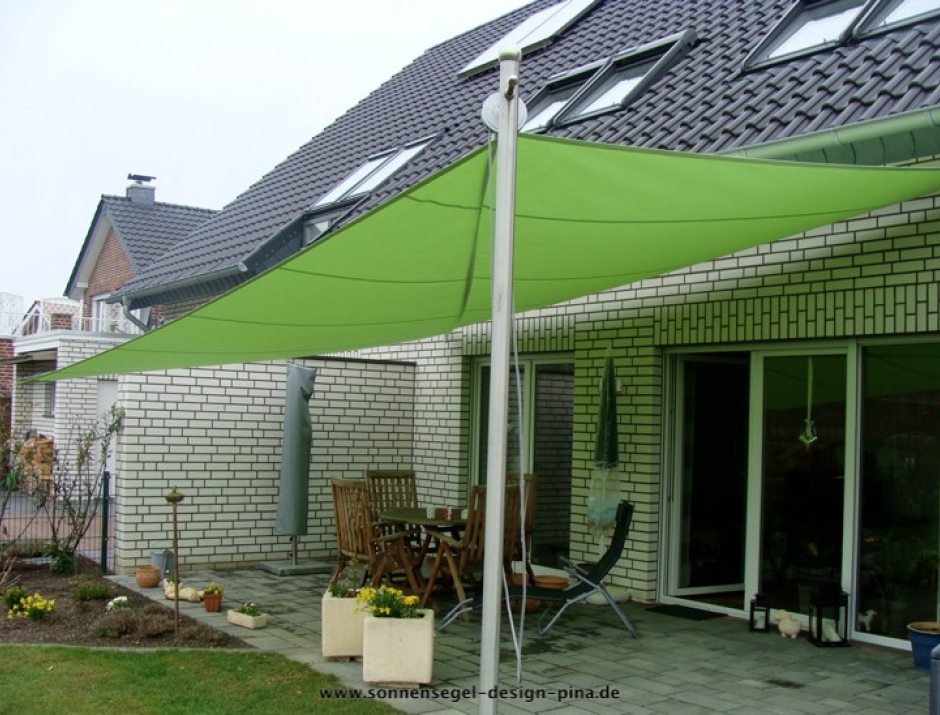 Oelde Sonnensegel Terrasse