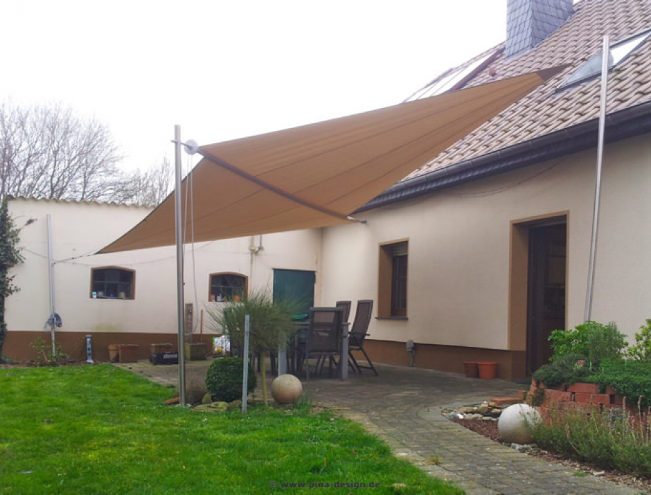 Papenburg Sonnensegel auf Terrasse