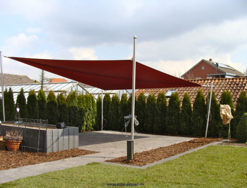 Sassenberg - Sonnensegel über Gartenterrasse