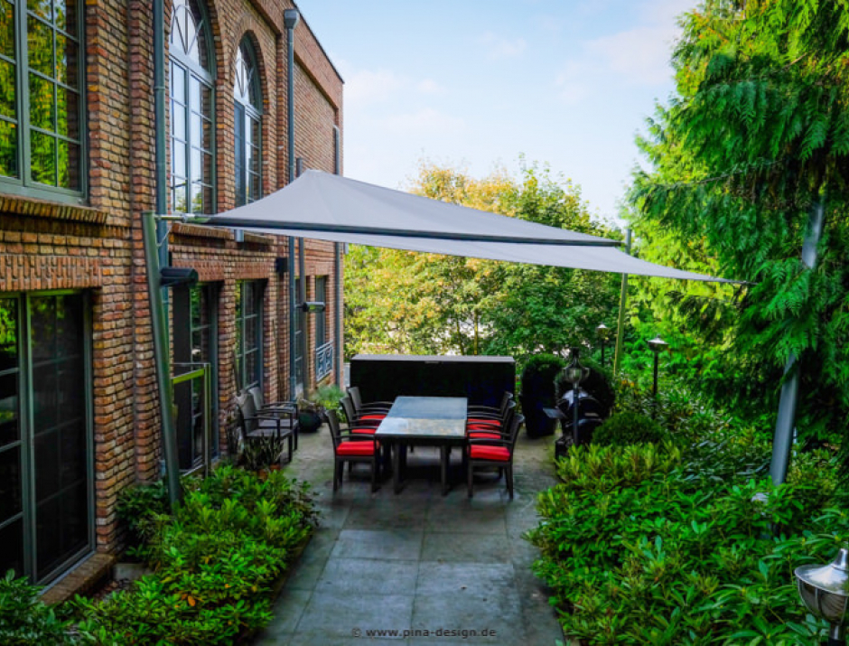 Bad Harzburg - Sonnensegel über Terrasse