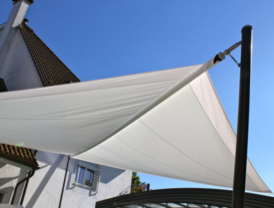 Dortmund Sonnensegel auf Terrasse über Pool