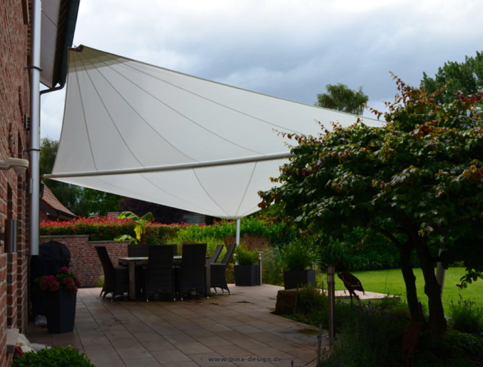 Ochtrup – Sonnensegel über Terrasse