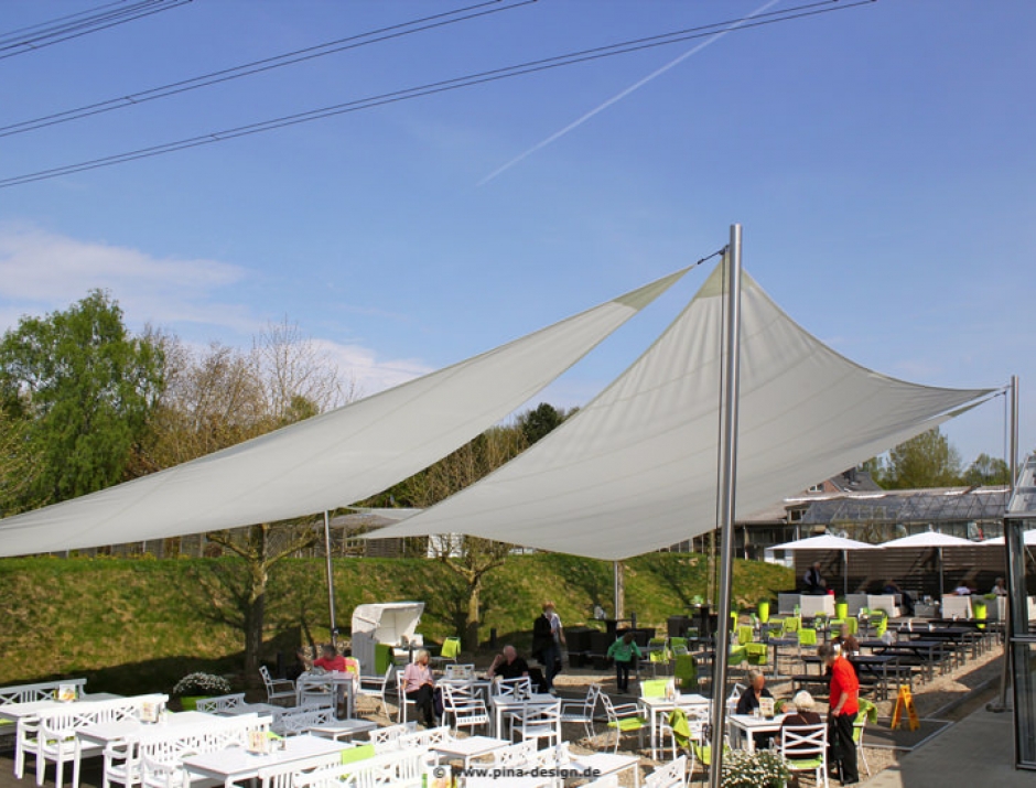 Sonnensegel in Hamburg Sonnensegel für die Gastronomie in Hamburg