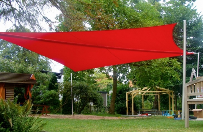 Warendorf Sonnensegel Kindergarten