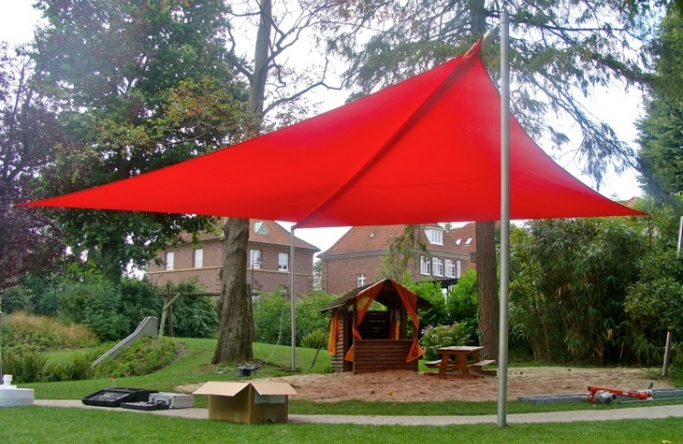 Warendorf Sonnensegel Kindergarten