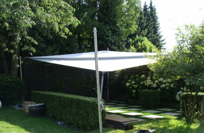 Schwerte Sonnensegel Gartenterrasse
