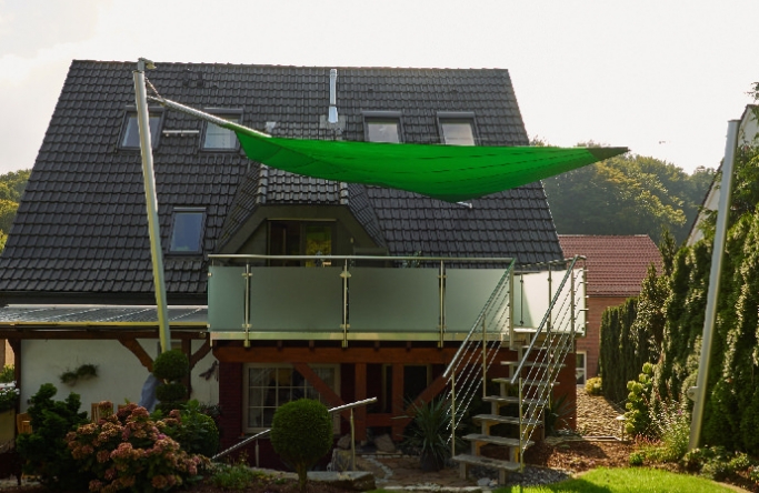 Sonnensegel in Georgsmarienhütte Balkonterrasse