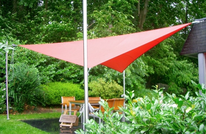 Bei Leverkusen – Sonnensegel Terrasse