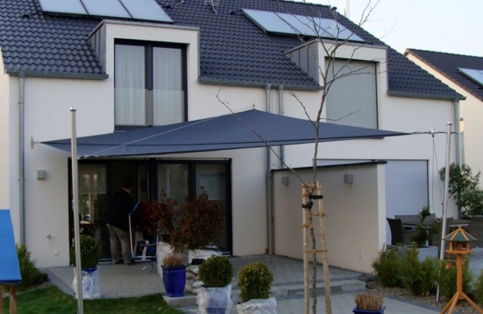 Zülpich Sonnensegel Terrasse