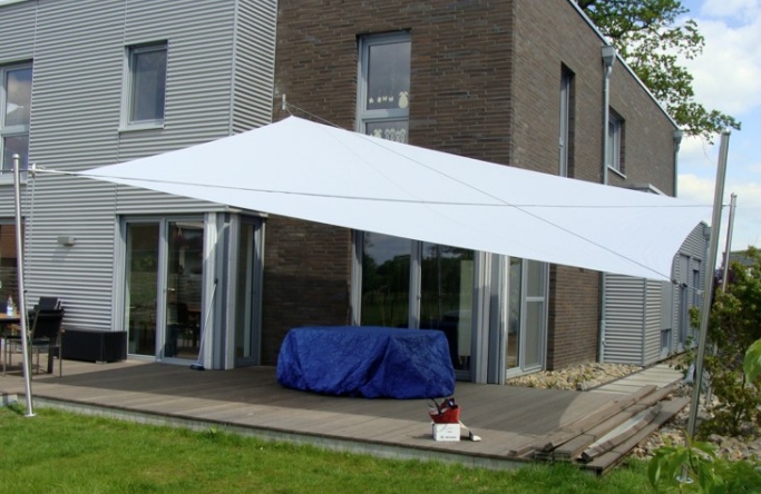 Nähe Bremen Sonnensegel Terrasse