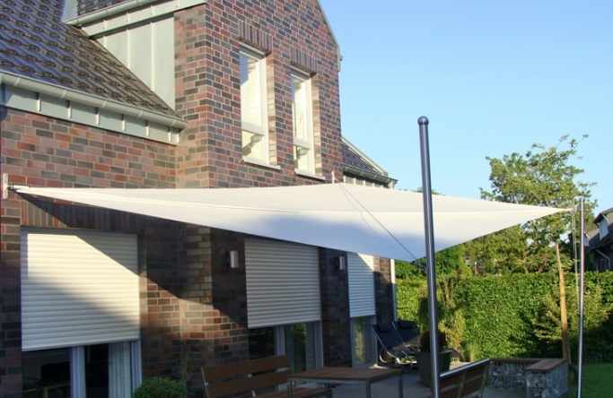 Münster Sonnensegel Terrasse