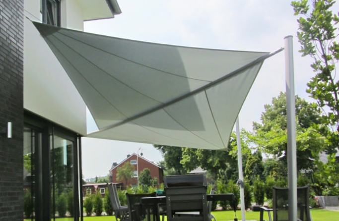 Warendorf Hoetmar  – Sonnensegel Terrasse