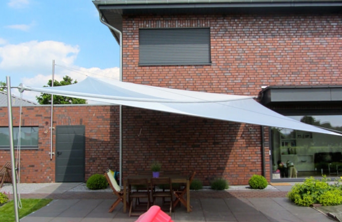 Ibbenbüren Sonnensegel über Hausterrasse