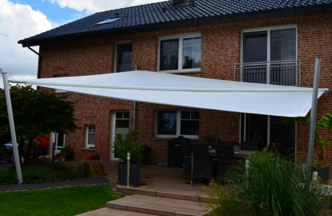 Ochtrup – Sonnensegel über Terrasse