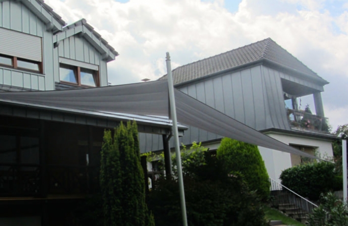 Oer-Erkenschwick Sonnensegel über Terrasse