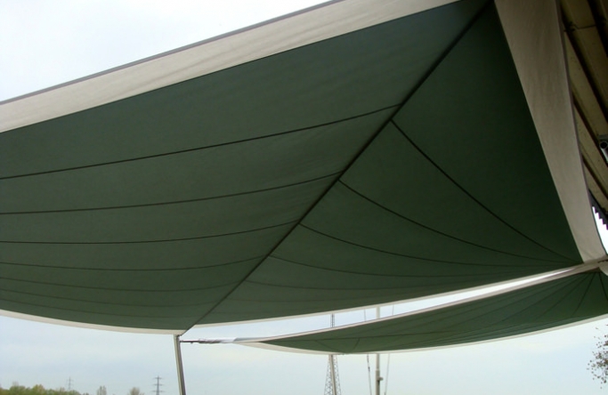 Voerde Sonnensegel Restaurant 